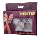 Наручники с белой меховой опушкой - ToyFa - купить с доставкой в Севастополе