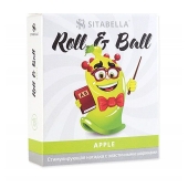 Стимулирующий презерватив-насадка Roll   Ball Apple - Sitabella - купить с доставкой в Севастополе