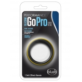 Черно-желтое силиконовое эрекционное кольцо Silicone Go Pro Cock Ring - Blush Novelties - в Севастополе купить с доставкой