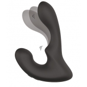 Чёрный массажер простаты с 2 моторами BOOTY ROCKER - Dream Toys - в Севастополе купить с доставкой