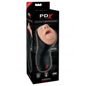 Мастурбатор-ротик Deep Throat Vibrating Stroker - Pipedream - в Севастополе купить с доставкой