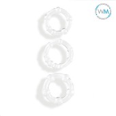 Набор из 3 прозрачных эрекционных колечек - Erowoman-Eroman - в Севастополе купить с доставкой