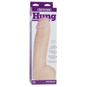 Огромная насадка-реалистик Vac-U-Lock Realistic Hung - 31,7 см. - Doc Johnson - купить с доставкой в Севастополе