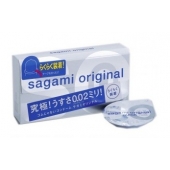 Ультратонкие презервативы Sagami Original QUICK - 6 шт. - Sagami - купить с доставкой в Севастополе