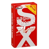 Утолщенные презервативы Sagami Xtreme Feel Long с точками - 10 шт. - Sagami - купить с доставкой в Севастополе