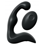 Черный вибромассажер простаты с пультом ДУ Control P-Spot Pro - Pipedream - в Севастополе купить с доставкой