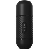 Черный вибромассажер с функцией поступательных движений Ass Thruster - Pipedream - купить с доставкой в Севастополе