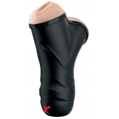 Мастурбатор в колбе с двумя тоннелями Double Penetration Vibrating Stroker - Pipedream - в Севастополе купить с доставкой