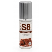 Смазка на водной основе S8 Flavored Lube со вкусом шоколада - 125 мл. - Stimul8 - купить с доставкой в Севастополе