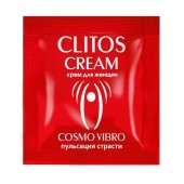 Пробник возбуждающего крема для женщин Clitos Cream - 1,5 гр. - Биоритм - купить с доставкой в Севастополе