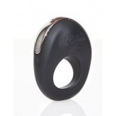 Черное эрекционное виброкольцо ATOM - Hot Octopuss - в Севастополе купить с доставкой