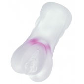 Прозрачный реалистичный мастурбатор Juicy Pussy Crystal Rose - ToyFa - в Севастополе купить с доставкой