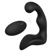 Черный вибромассажер простаты REMOTE BOOTY PLEASER - Dream Toys - в Севастополе купить с доставкой