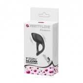 Черное перезаряжаемое эрекционное кольцо Gemma - Baile - в Севастополе купить с доставкой