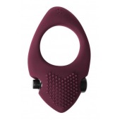 Бордовое эрекционное виброкольцо Pure Passion Sunset - Lola Games - в Севастополе купить с доставкой