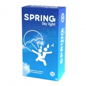 Ультратонкие презервативы SPRING SKY LIGHT - 12 шт. - SPRING - купить с доставкой в Севастополе