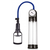 Прозрачная вакуумная помпа Sex Expert с манометром - Sex Expert - в Севастополе купить с доставкой