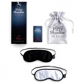 Набор из двух масок на глаза Soft Blindfold Twin Pack - Fifty Shades of Grey - купить с доставкой в Севастополе