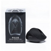 Черный инновационный мужской вибратор PULSE SOLO ESSENTIAL - Hot Octopuss - в Севастополе купить с доставкой