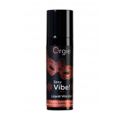 Разогревающий гель для массажа ORGIE Sexy Vibe Hot с эффектом вибрации - 15 мл. - ORGIE - купить с доставкой в Севастополе