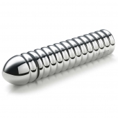 Рельефный фаллос для интенсивного электросекса Groovey George - 20 см. - MyStim - купить с доставкой в Севастополе