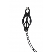 Зажимы на соски Darkside с цепочкой - Lola Games - купить с доставкой в Севастополе