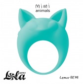 Зеленое эрекционное кольцо Lemur Remi - Lola Games - в Севастополе купить с доставкой