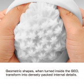 Белый мастурбатор Tenga Geo Coral - Tenga - в Севастополе купить с доставкой