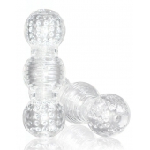 Прозрачный фигурный мастурбатор Master Stroker - Blush Novelties - в Севастополе купить с доставкой