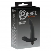 Черный вибромассажер простаты Naughty Finger Prostate Vibe - 13,8 см. - Orion - в Севастополе купить с доставкой