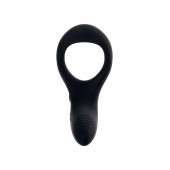 Черное эрекционное кольцо Lovense Diamo - Lovense - в Севастополе купить с доставкой