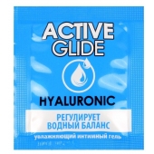 Лубрикант на водной основе Active Glide с гиалуроновой кислотой - 3 гр. - Биоритм - купить с доставкой в Севастополе