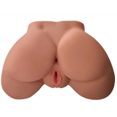 Кофейный мастурбатор-полуторс Perfect Ass Masturbator - Pipedream - в Севастополе купить с доставкой