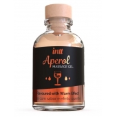 Массажный гель с согревающим эффектом Aperol - 30 мл. - INTT - купить с доставкой в Севастополе