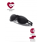 Черная плотная силиконовая маска - ToyFa - купить с доставкой в Севастополе