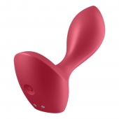 Красный вибромассажёр простаты Satisfyer Backdoor Lover - 14 см. - Satisfyer - в Севастополе купить с доставкой