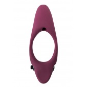 Бордовое эрекционное виброкольцо Stardust - Lola Games - в Севастополе купить с доставкой
