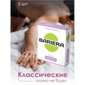 Классические презервативы Bariera Classic - 3 шт. - Bariera - купить с доставкой в Севастополе