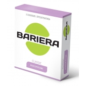 Классические презервативы Bariera Classic - 3 шт. - Bariera - купить с доставкой в Севастополе