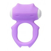 Фиолетовое виброкольцо на пенис Zort - A-toys - в Севастополе купить с доставкой