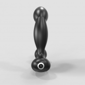Черный вибромассажер простаты и промежности Prostate Pro с пультом ДУ - Bathmate - в Севастополе купить с доставкой