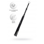 Черный флоггер Anonymo - 64 см. - ToyFa - купить с доставкой в Севастополе