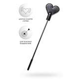 Черный стек со шлепком в форме сердца Anonymo - 35 см. - ToyFa - купить с доставкой в Севастополе