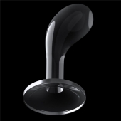 Прозрачный стимулятор простаты Flawless Clear Prostate Plug - 15 см. - Lovetoy - в Севастополе купить с доставкой