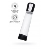 Прозрачная автоматическая помпа для пениса Sigurd - Sexus - в Севастополе купить с доставкой