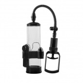 Прозрачная вакуумная помпа с вибрацией Vibrating Penis Pump - Dream Toys - в Севастополе купить с доставкой