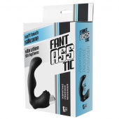 Черный вибромассажер простаты FantASStic Vibrating Prostate Massager - 11,3 см. - Dream Toys - в Севастополе купить с доставкой