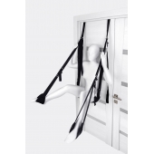 Черные секс-качели на дверь Anonymo №0505 - ToyFa - купить с доставкой в Севастополе