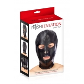 Маска-шлем с прорезями для глаз и рта - Fetish Tentation - купить с доставкой в Севастополе