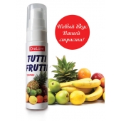 Гель-смазка Tutti-frutti со вкусом тропических фруктов - 30 гр. - Биоритм - купить с доставкой в Севастополе